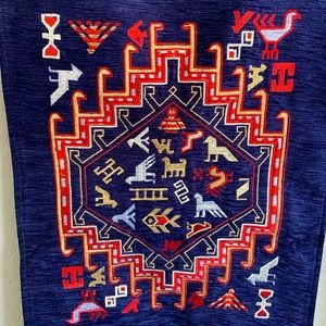 Vintage South American tapestry